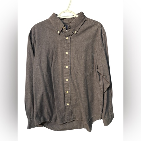 IVY CREW Men's long sleeve shirt size:L color:gray - Picture 1 of 5